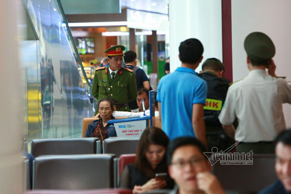 An ninh sân bay Nội Bài thắt chặt thế nào trước thượng đỉnh Mỹ-Triều?