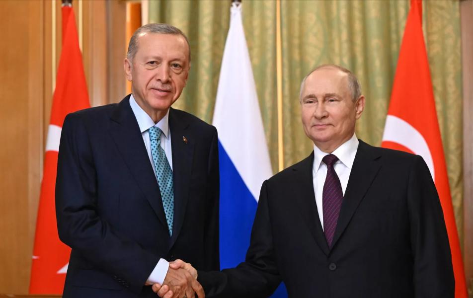 Tổng thống Nga Putin điện đàm với Tổng thống Thổ Nhĩ Kỳ