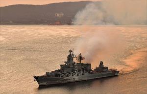 Biên đội tàu chiến Hạm đội Thái Bình Dương Nga thăm Thái Lan