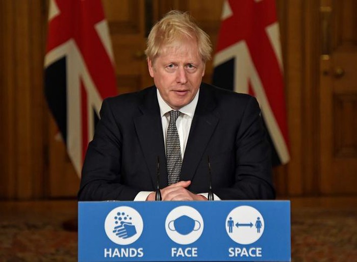 Thủ tướng Anh bất ngờ tuyên bố phong tỏa toàn quốc