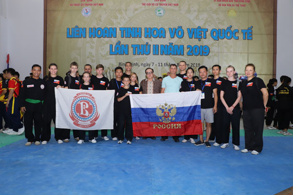 Tinh võ đạo Liên bang Nga kết thúc tốt đẹp chuyến đi tham dự liên hoan Võ cổ truyền lần thứ 7 tại Bình Định