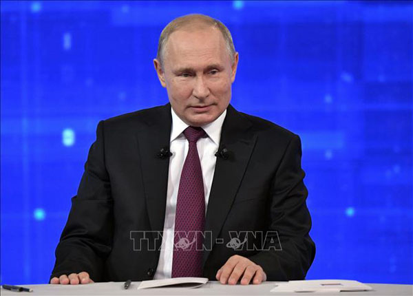 Tổng thống Vladimir Putin chúc mừng hãng thông tấn TASS tròn 115 tuổi