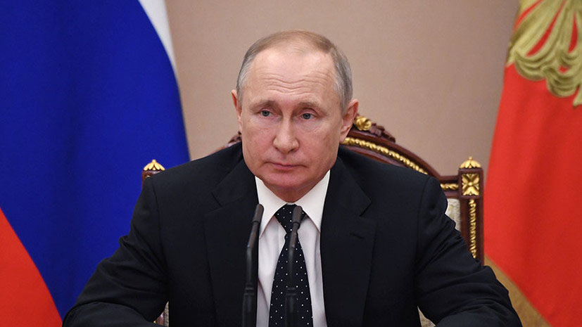 Tổng thống Vladimir Putin phát biểu trước quốc dân về những vấn đề liên quan dịch Covid-19
