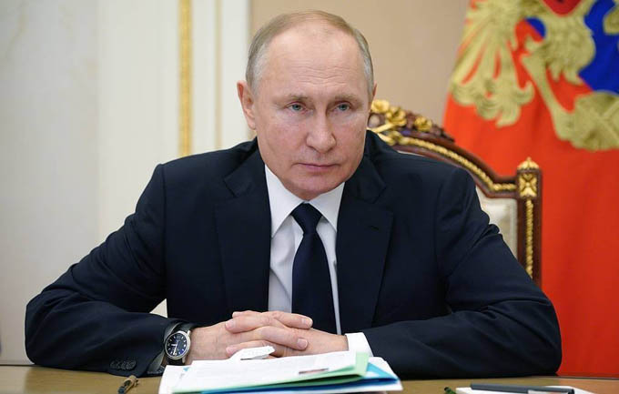 Tổng thống Putin ký sắc lệnh giới thiệu Hiến pháp sửa đổi