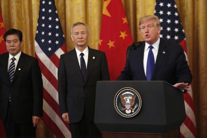 Mỹ - Trung Quốc chính thức ký thoả thuận thương mại giai đoạn 1