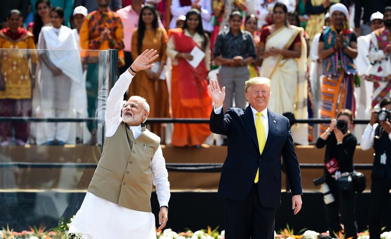 Ảnh: Chuyến công du Ấn Độ của Tổng thống Donald Trump và phu nhân