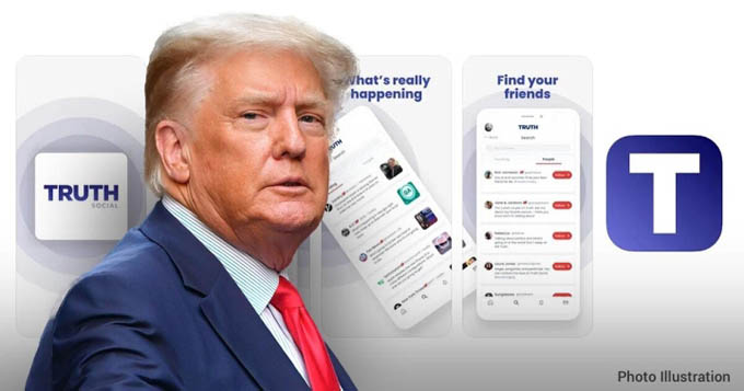 Ứng dụng mạng xã hội của ông Trump ra mắt