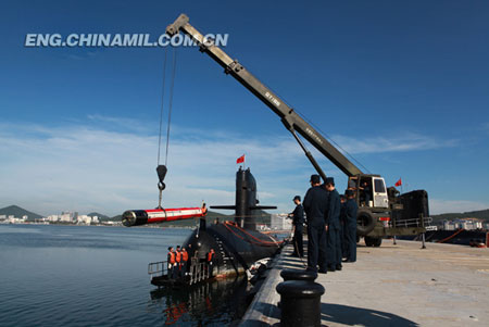 Trung Quốc công bố ảnh diễn tập tàu ngầm trên Biển Đông