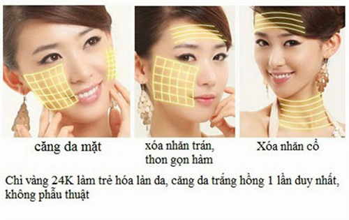 Mốt làm đẹp bằng vàng - thừa tiền, thiếu hiểu biết