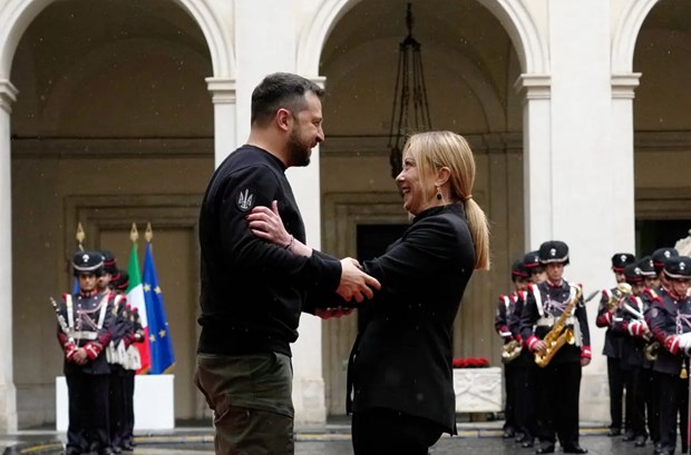 Giới chức Italy cam kết tiếp tục ủng hộ Ukraine gia nhập EU