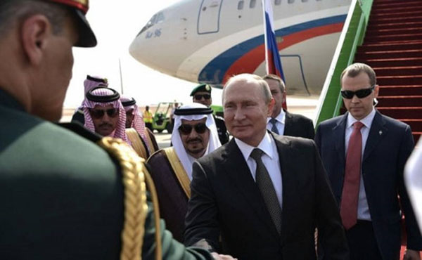 Tổng thống Nga thăm cấp nhà nước Ả Rập Xê-út