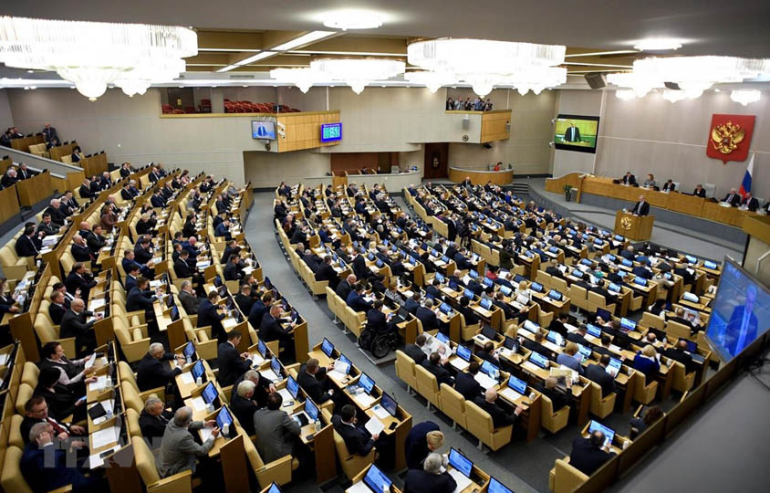Duma Quốc gia Nga họp toàn thể xem xét sửa đổi Hiến pháp