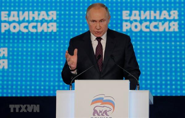 Đảng Nước Nga thống nhất xây dựng cương lĩnh mới cho bầu cử Duma 2021