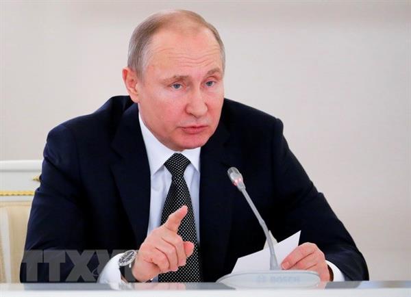 Tổng thống Nga Vladimir Putin ký sắc lệnh sa thải nhiều tướng lĩnh