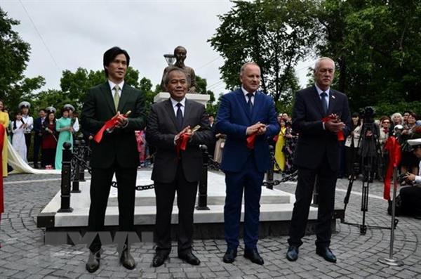 Một vườn hoa ở Nga chính thức được mang tên Chủ tịch Hồ Chí Minh