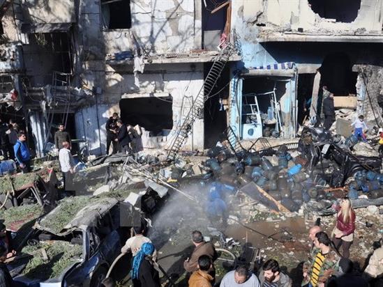 Syria: Đánh bom kép ở Homs, hơn 120 người thương vong