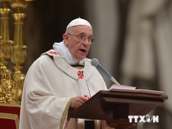 Giáo hoàng kêu gọi chấm dứt các cuộc chiến trên khắp thế giới
