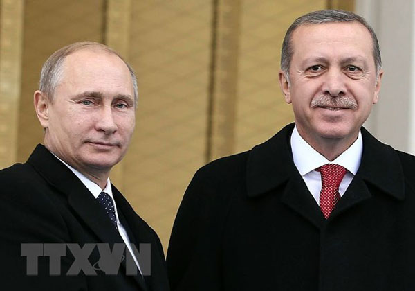 Hội đàm Putin-Erdogan diễn ra với trọng tâm là tình hình ở Syria