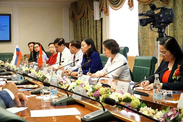Việt Nam và Liên bang Nga thúc đẩy hợp tác nghị viện