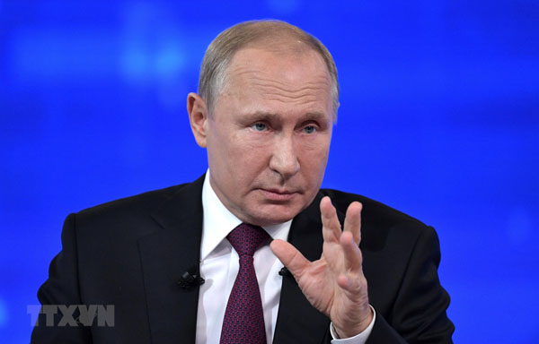 Tổng thống Putin họp khẩn Hội đồng An ninh Quốc gia vì Mỹ rút khỏi Hiệp ước INF