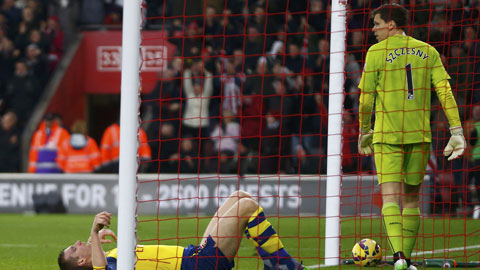 Clip Arsenal 0-2 Southampton: Thất bại xứng đáng