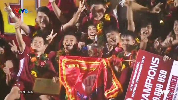Việt Nam vô địch giải U19 quốc tế: người Thái lại thua!