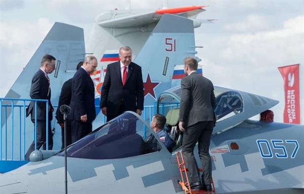 Tổng thống Thổ Nhĩ Kỳ tính mua Su-57 sau chuyến thị sát tại MAKS 2019