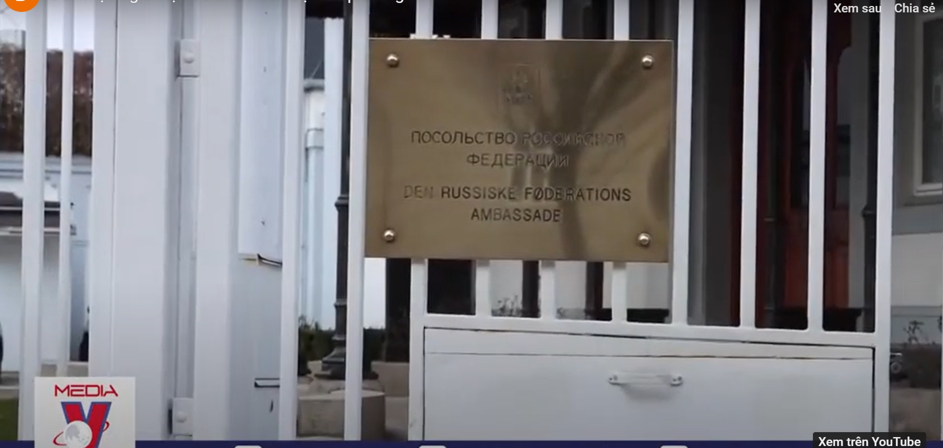 Đan Mạch giới hạn số nhân viên Đại sứ quán Nga