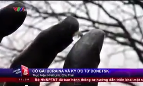 Cô gái từ Ukraina và kí ức từ Donetsk