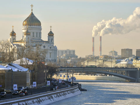 Moskva: Trời lạnh giá đến -26 độ C