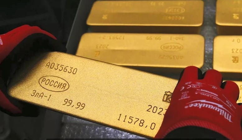 Dự trữ vàng của Nga cao kỷ lục