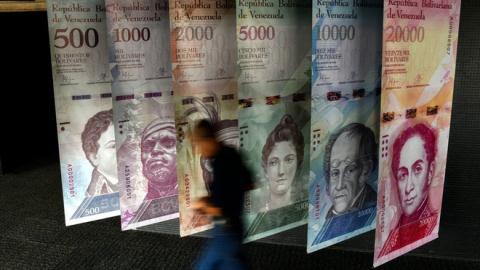 Venezuela trả 7,4 triệu USD để Nga in tiền