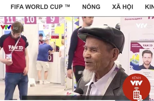 Cổ động viên World Cup cao tuổi nhất đến từ Việt Nam
