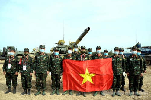 Đội tuyển xe tăng Việt Nam quyết tâm đổi màu huy chương