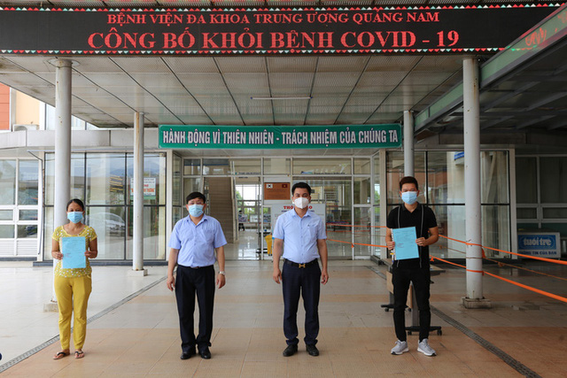 Sáng nay, thêm 11 người mắc Covid-19 ở Quảng Nam được xuất viện
