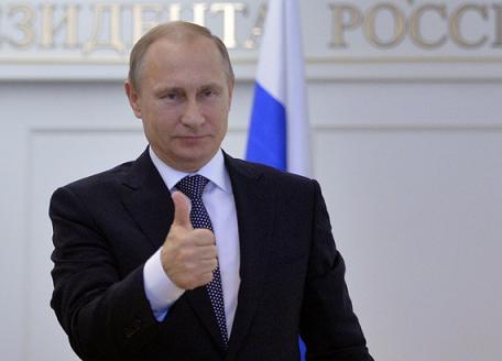 Tổng thống Putin gửi yêu thương đến dân Nga