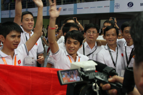 Việt Nam vô địch cuộc thi robocon châu Á - Thái Bình Dương