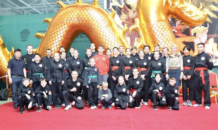 Tin ảnh: Liên đoàn Võ cổ truyền Việt Nam tại Nga tham dự giải Wushu mở rộng tại thành phố Orel