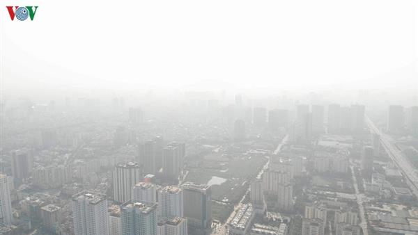 Chất lượng không khí ở Hà Nội đang ở mức đáng lo ngại