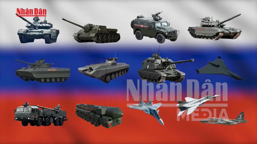 Hệ thống vũ khí, khí tài quân sự hiện đại của Nga tại lễ Duyệt binh kỷ niệm Ngày Chiến thắng