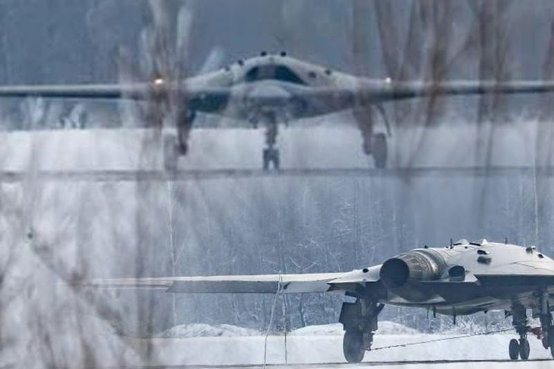 Nga chế tạo thêm 3 UAV tàng hình hạng nặng S-70 Okhotnik