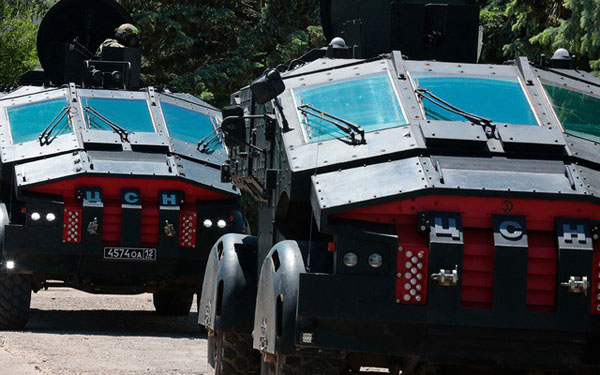 Đặc nhiệm an ninh Nga sắp có xe chở quân mới để tác chiến ở đô thị