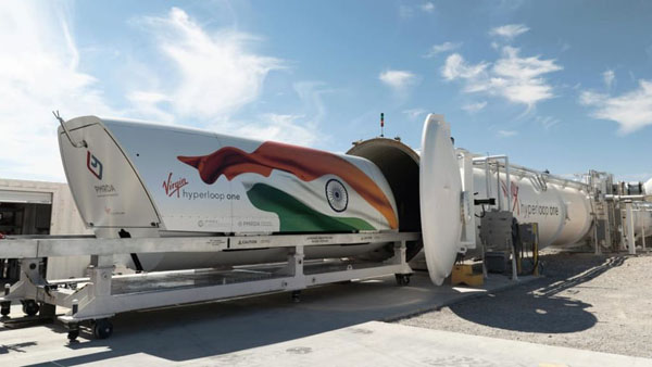 Tàu điện siêu tốc Hyperloop đầu tiên chạy 1.000 km/h sẽ được xây dựng ở Ấn Độ