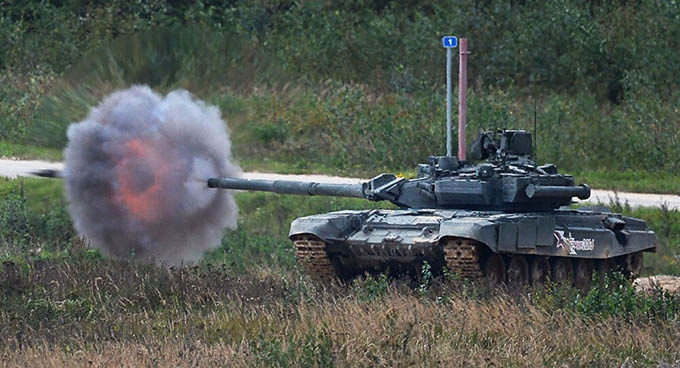 Hai mẫu xe tăng chủ lực hàng đầu của Lục quân Nga hiện nay