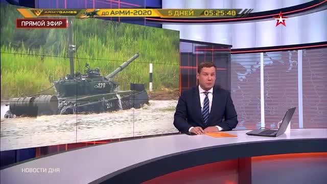 Kinh ngạc xe tăng T-72B3 của Nga lặn xuống độ sâu 5m