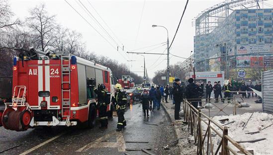 Moskva: Nổ bình gas trong khu vực ga tàu điện ngầm Kolomenskaya